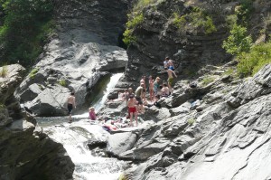 Xtrallusion photo library of independent, self-guided walking and sightseeing holidays in Italy. Pictures, images, photos and photographs taken along the way of this 1-day walking itinerary, to give you a visual impression of the day's walk.